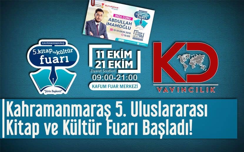 Köklü Değişim Yayıncılık, Kahramanmaraş Uluslararası 5. Kitap Fuarı’nda