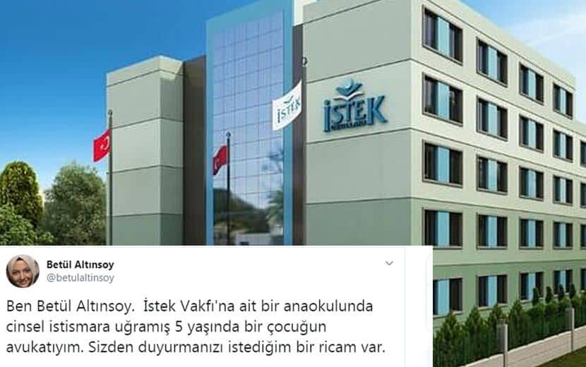 İstek Vakfı’ndaki Cinsel Taciz Olayına İsyan Etti