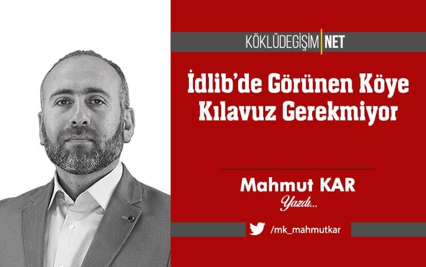 İdlib’de Görünen Köye Kılavuz Gerekmiyor