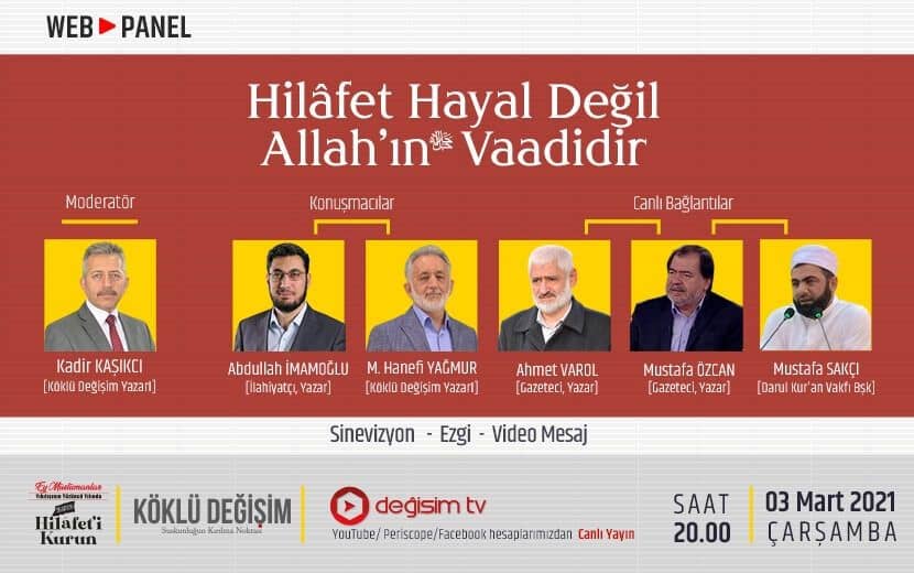 Yıkılışının Yıldönümünde Hilafet Paneli