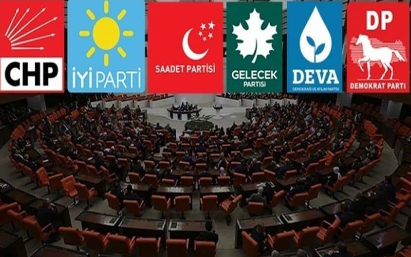 Altı Muhalefet Partisinden Avrupa’ya Sadakat Mesajı
