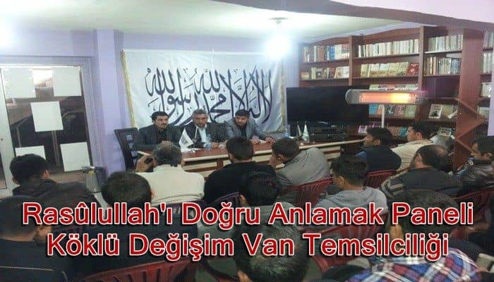 Van'da Rasûlullah'ı Doğru Anlamak Paneli