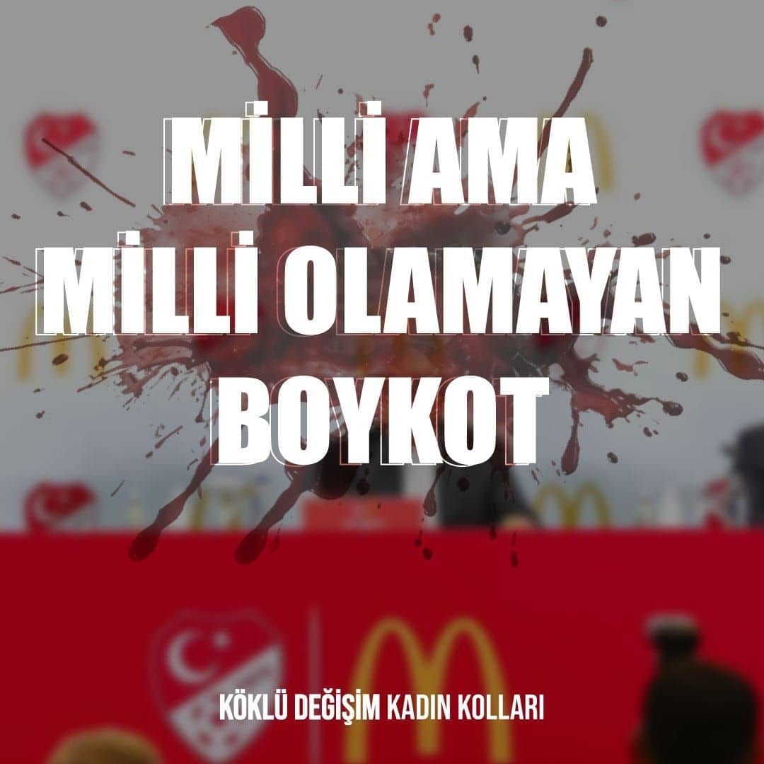 MİLLİ AMA MİLLİ OLAMAYAN BOYKOT