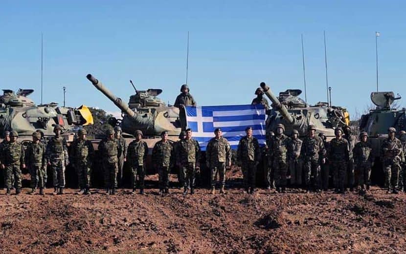 Yunanistan, Askersiz Statüdeki Rodos’ta Tatbikat Yaptı
