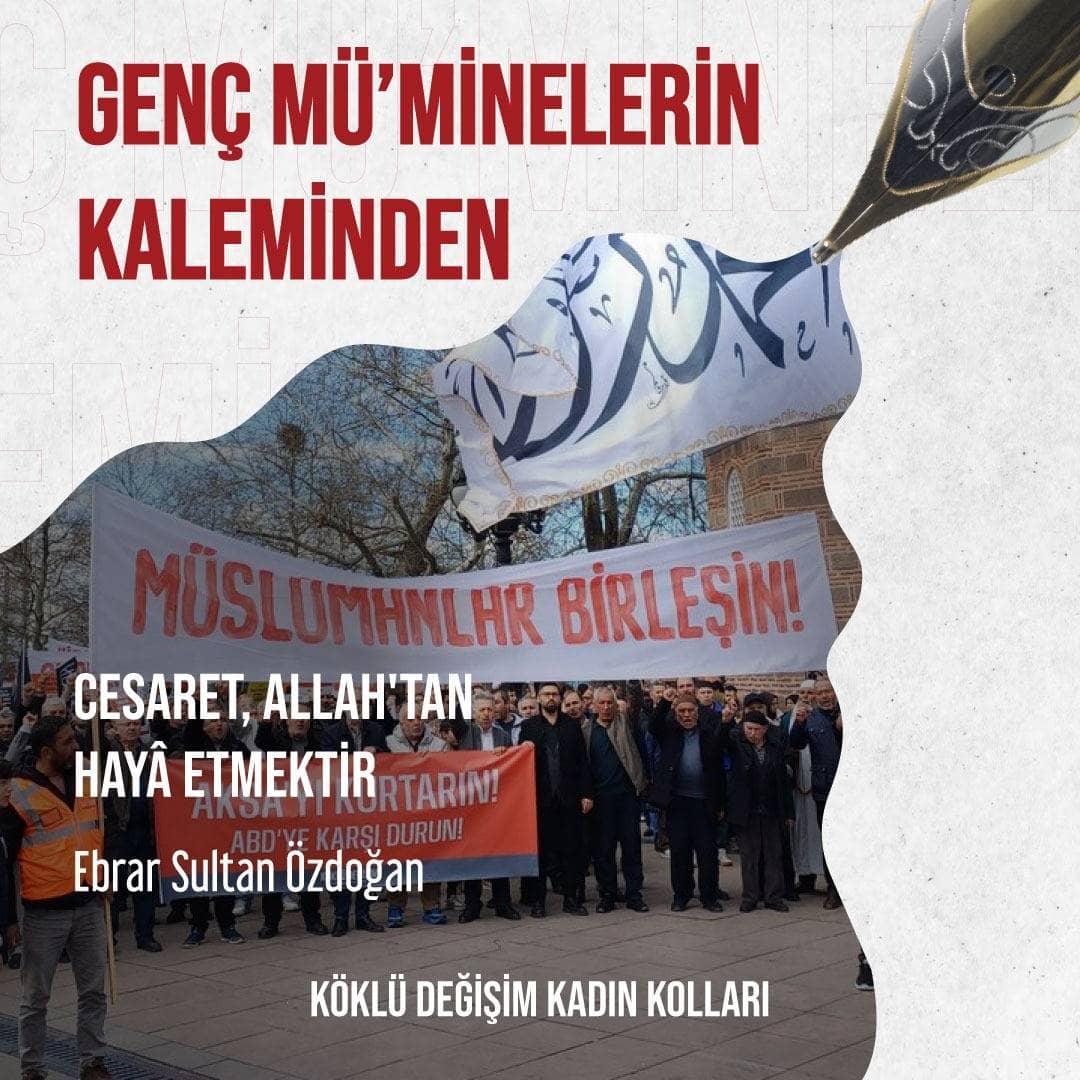 Cesaret, Allah'tan Hayâ Etmektir