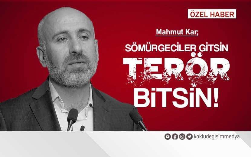 Sömürgeciler Gitsin Terör Bitsin!