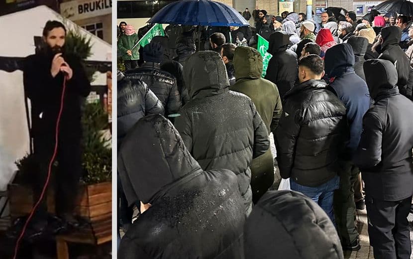 Vanlı Müslümanlar ‘Gazze’ İçin Nöbet Tutuyor