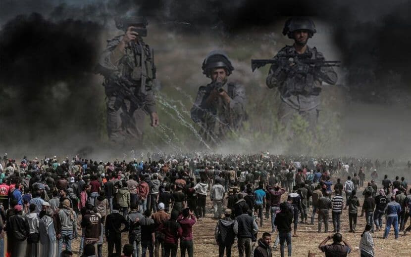 Yahudi Varlığı “İsrail” Filistinli Müslümanlara Karşı ‘Yasaklı Silah’ Kullandı