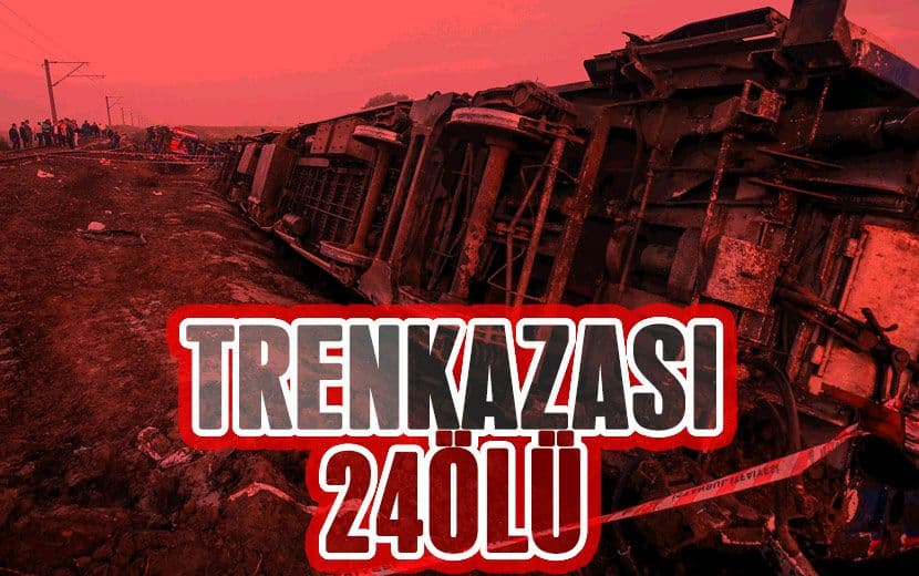 Tekirdağ Çorlu’da Tren Kazası