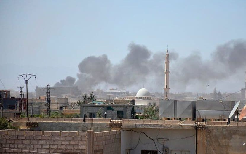 Dera’ya Hava Saldırısı: 12 Ölü