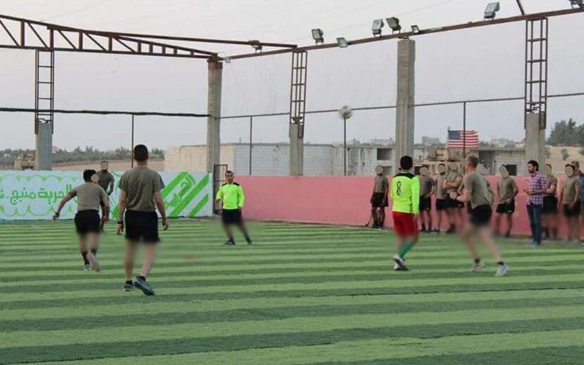 ABD Menbiç’te YPG/PKK İle Maç Yaparken Türkiye İle Devriye Atıyor