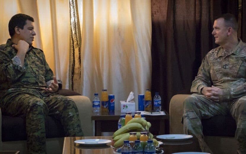 ABD’li General, Türkiye’nin Kırmızı Kategoride Aradığı YPG’li ile Görüştü