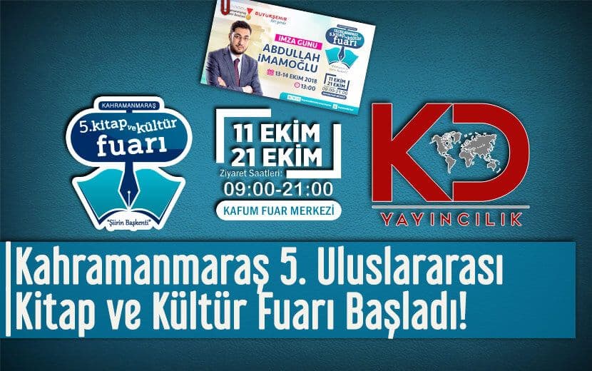 Köklü Değişim Yayıncılık, Kahramanmaraş Uluslararası 5. Kitap Fuarı’nda