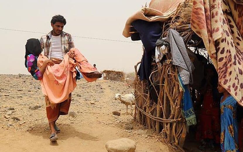 Yemenli Aileler Zor Durumda