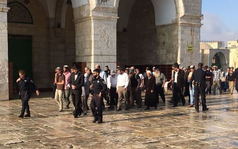 Kasım Ayında ‘Mescid-i Aksa’ya 2020 İşgalci Baskını