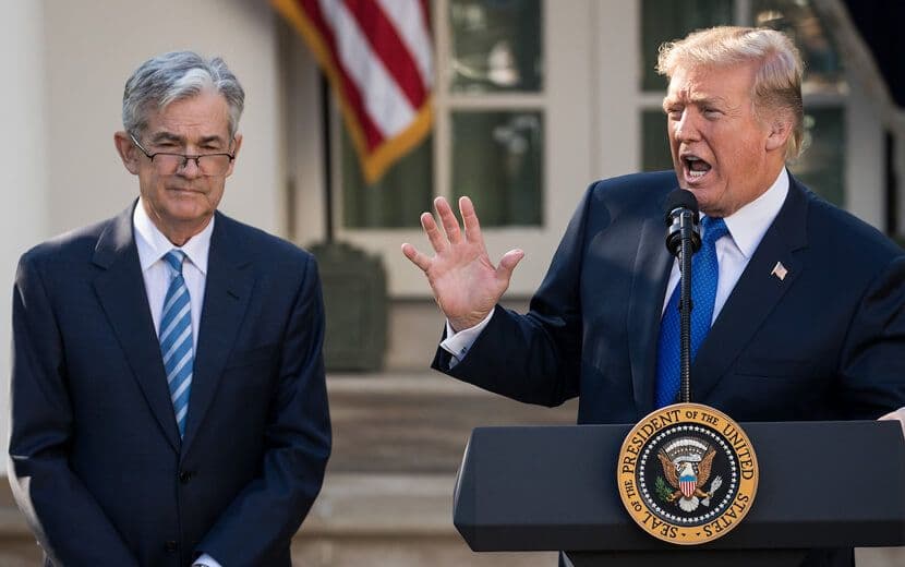 Trump, ABD Ekonomisindeki Kötü Gidişten Merkez Bankasını Sorumlu Tuttu