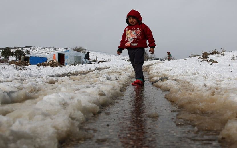 BM: “Suriye’de Soğuktan 15 Çocuk Öldü”
