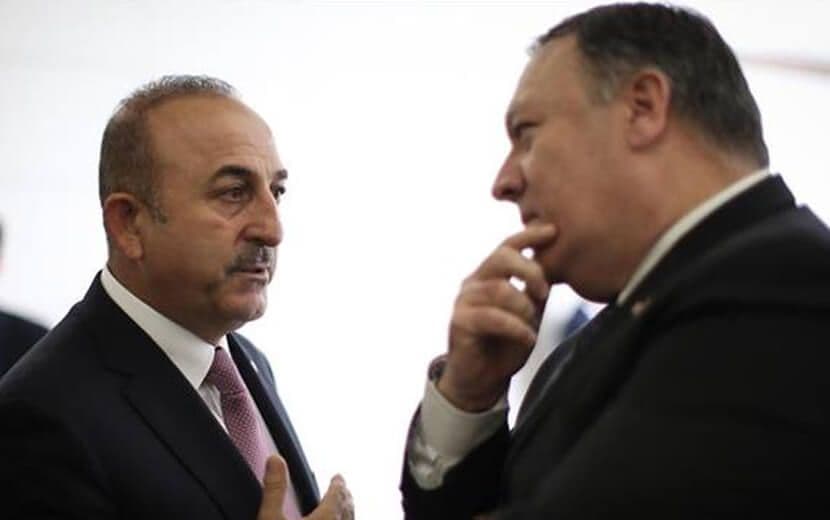 Çavuşoğlu ve Pompeo Telefonda Görüştü