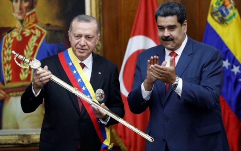 Erdoğan’dan Maduro’ya Destek