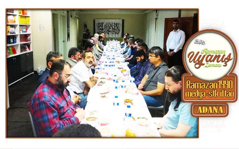 KÖKLÜ DEĞİŞİM ADANA TEMSİLCİLİĞİ MEDYA-STK İFTARI YAPILDI