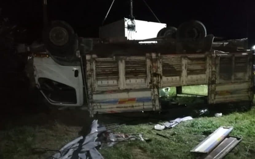 Mültecileri Taşıyan Kamyon Devrildi: 5 ölü, 37 yaralı