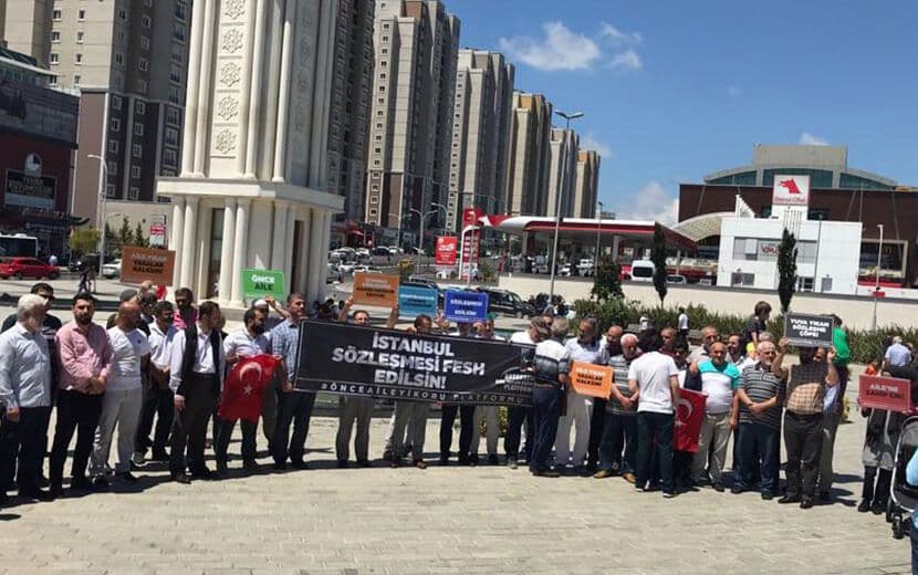 “İstanbul Sözleşmesi İptal Edilsin”