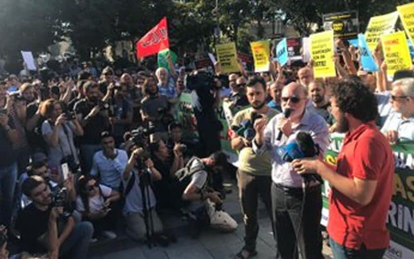 STK’ların Basın Açıklamasına Irkçı Saldırı