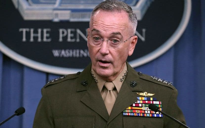 Dunford: “Türk Genelkurmayı İle Her Gün İletişim Halindeyiz”