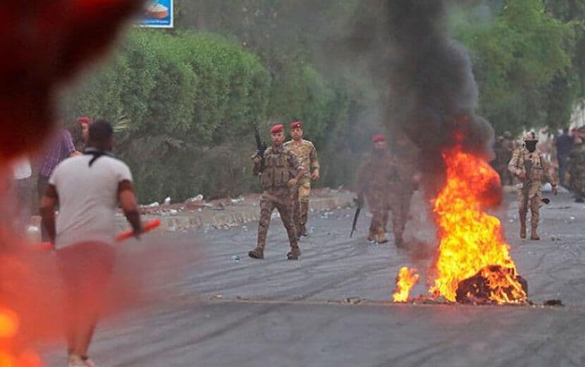 Irak’ta Protestolar “Yoksul Bölgelere” Kadar Uzandı