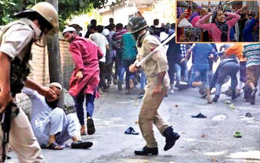 Keşmir’de Müslüman Kadınlara Gözaltı!