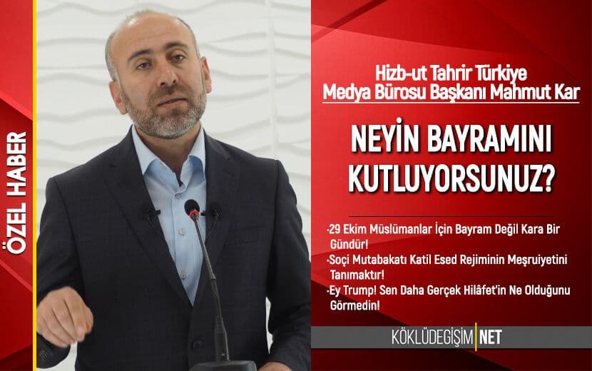 Hizb-Ut Tahrir Türkiye Haftalık Değerlendirme Toplantısı - [29 Ekim 2019]