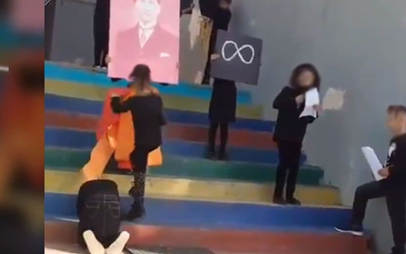 10 Kasım’da Okulda Putperest Ayini