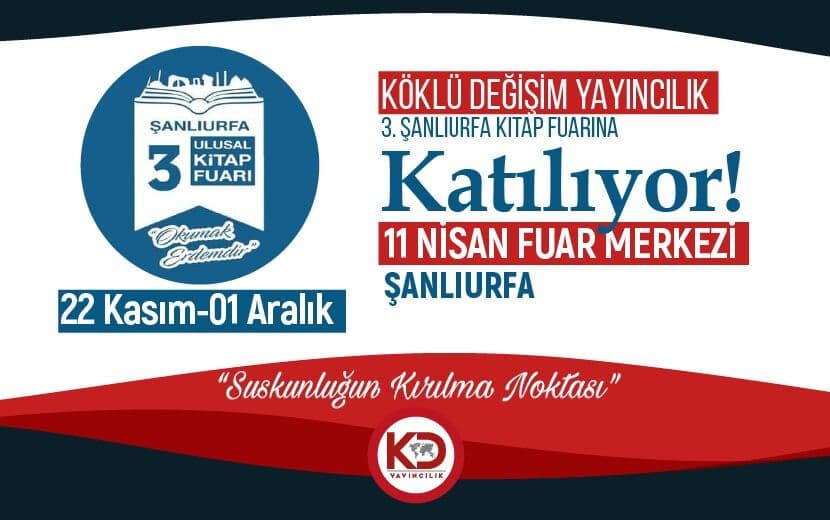 Köklü Değişim Yayıncılık Şanlıurfa Kitap Fuarı’nda!