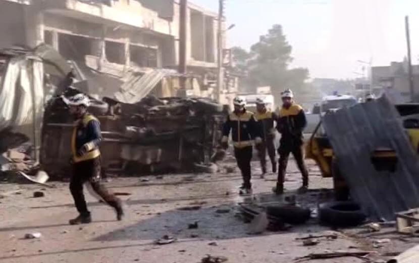 Katil Esed İdlib’i Bombaladı: 14 Ölü