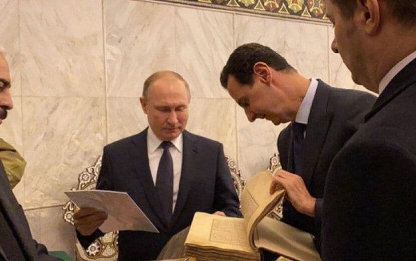 Müslümanların Katili Putin İstanbul’da