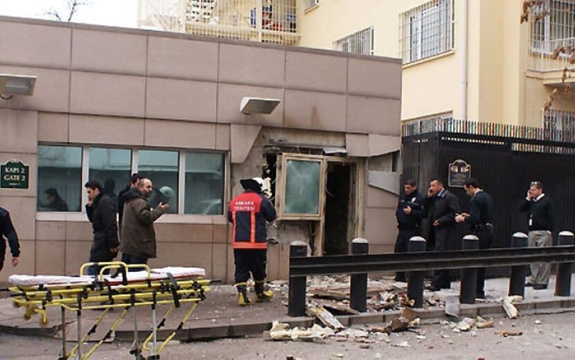 ABD Elçiliğine Füze Saldırısı