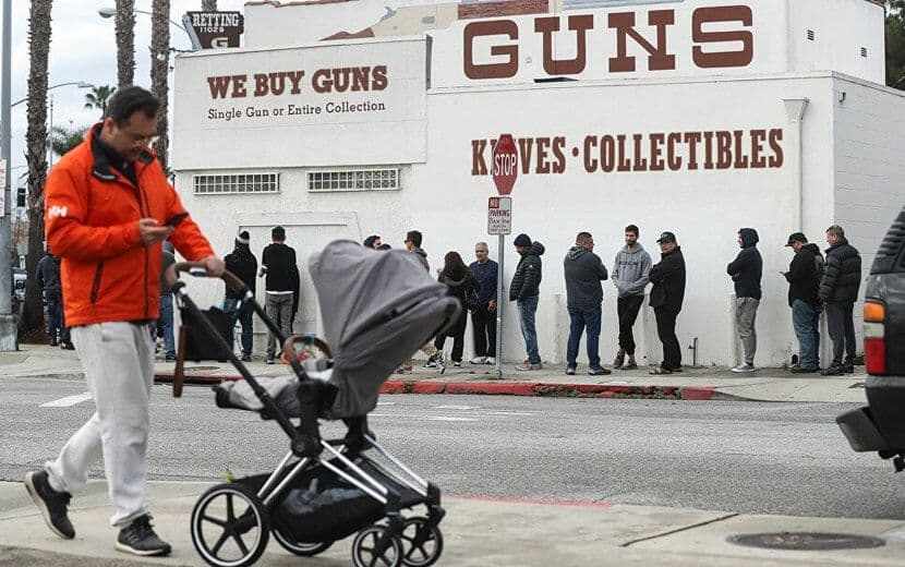 ABD’de Silah Satışları Yüzde 800 Arttı!