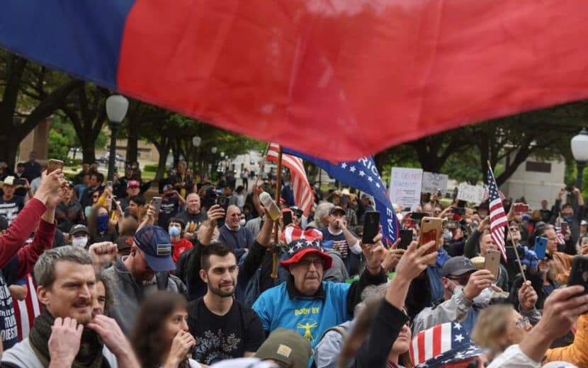 ABD’de Karantina Karşıtı Protestolar