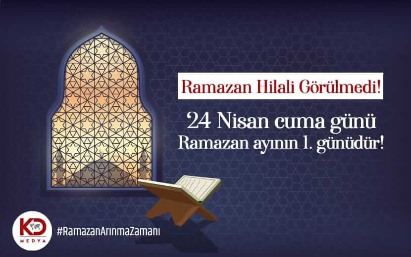 Ramazan Hilali Görülemedi: Ramazan Ayı Cuma Günü Başlıyor!