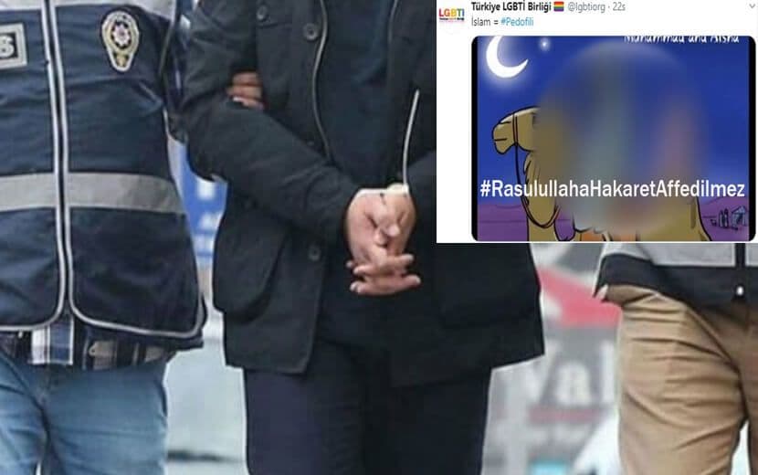 Rasulullah’a Hakaret Eden Sapkın Tutuklandı