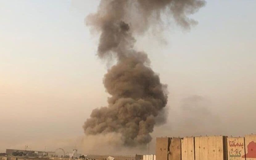 Bağdat’ta Askeri Üste Patlama