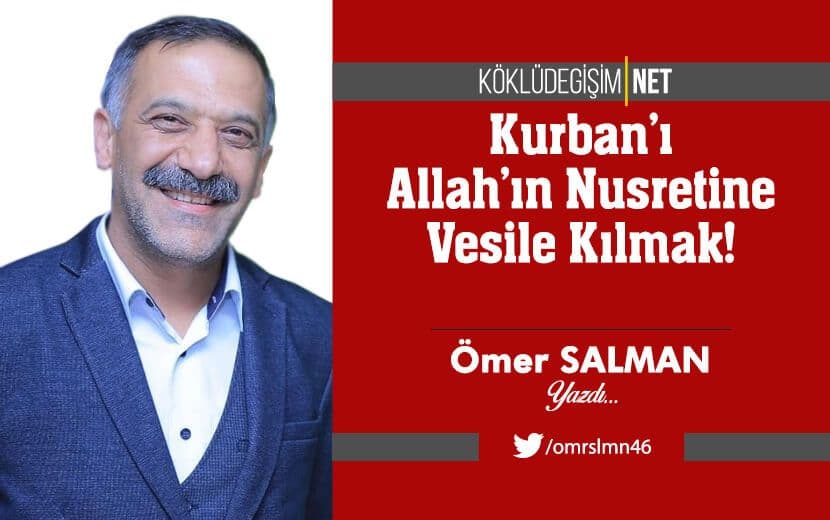 Kurban’ı Allah’ın Nusretine Vesile Kılmak!