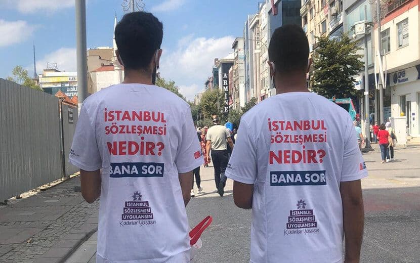 CHP “İstanbul Sözleşmesi” İçin Sokaklarda