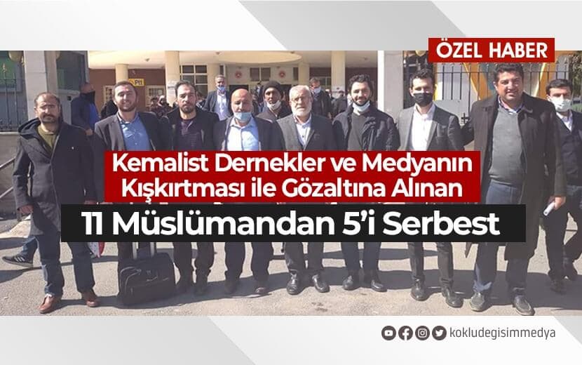 Şanlıurfa’da 11 İbrahim’den 5’i Serbest