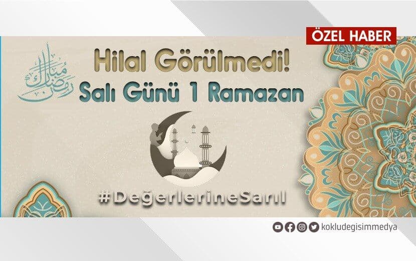 Ramazan Hilali Görülemedi!