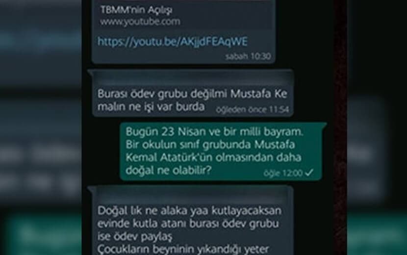 Öğretmenin Kemalist Paylaşımını Eleştiren Veli Gözaltında