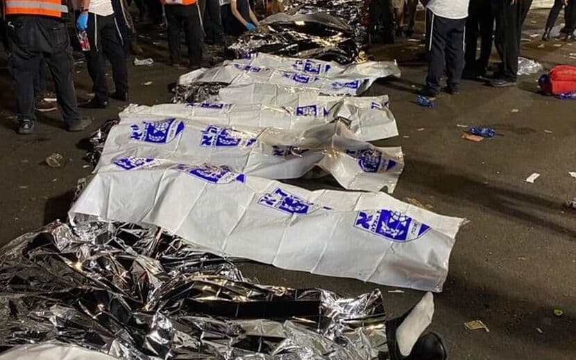 Yahudi Bayramında İzdiham: En Az 40 Ölü