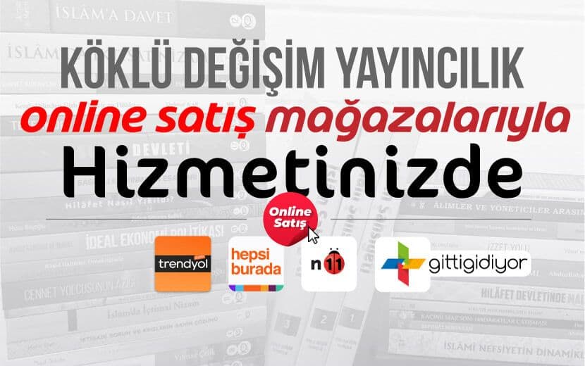 Köklü Değişim Yayıncılık Online Alışveriş Platformlarında!