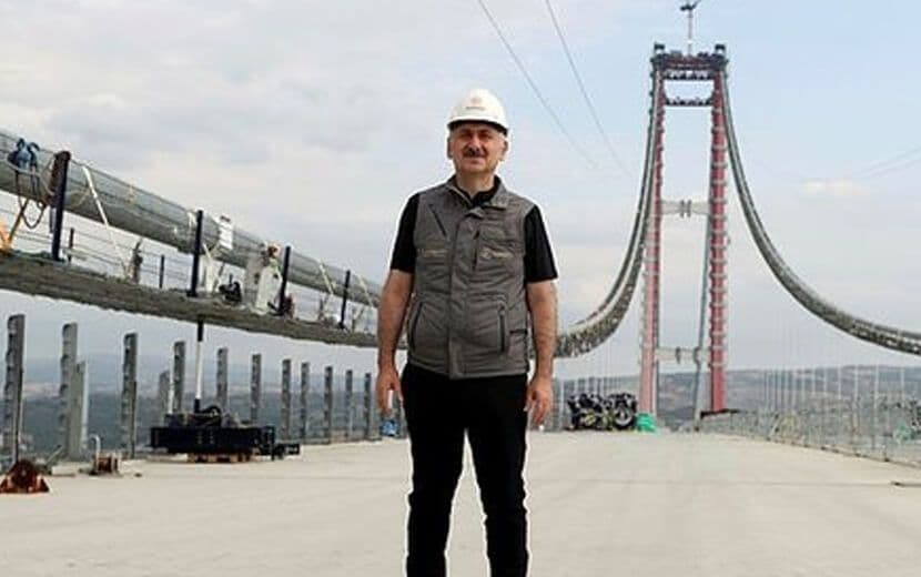 Çanakkale Köprüsü Geçiş Ücreti: 15 Euro