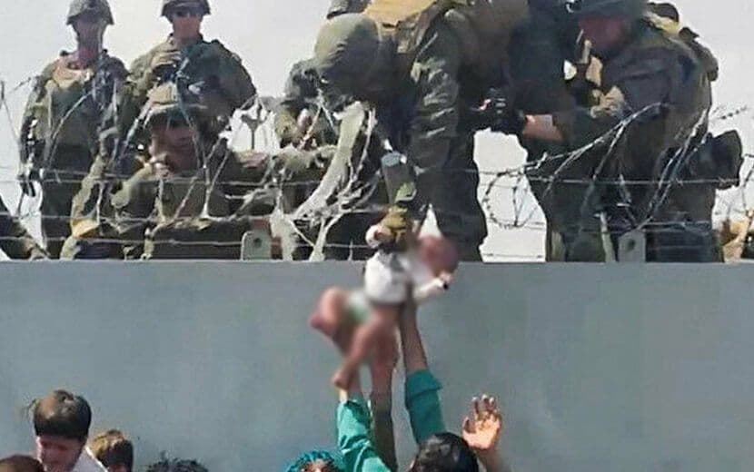 Kabil’deki Tahliyede ABD Askerine Verilen Bebek Kayıp